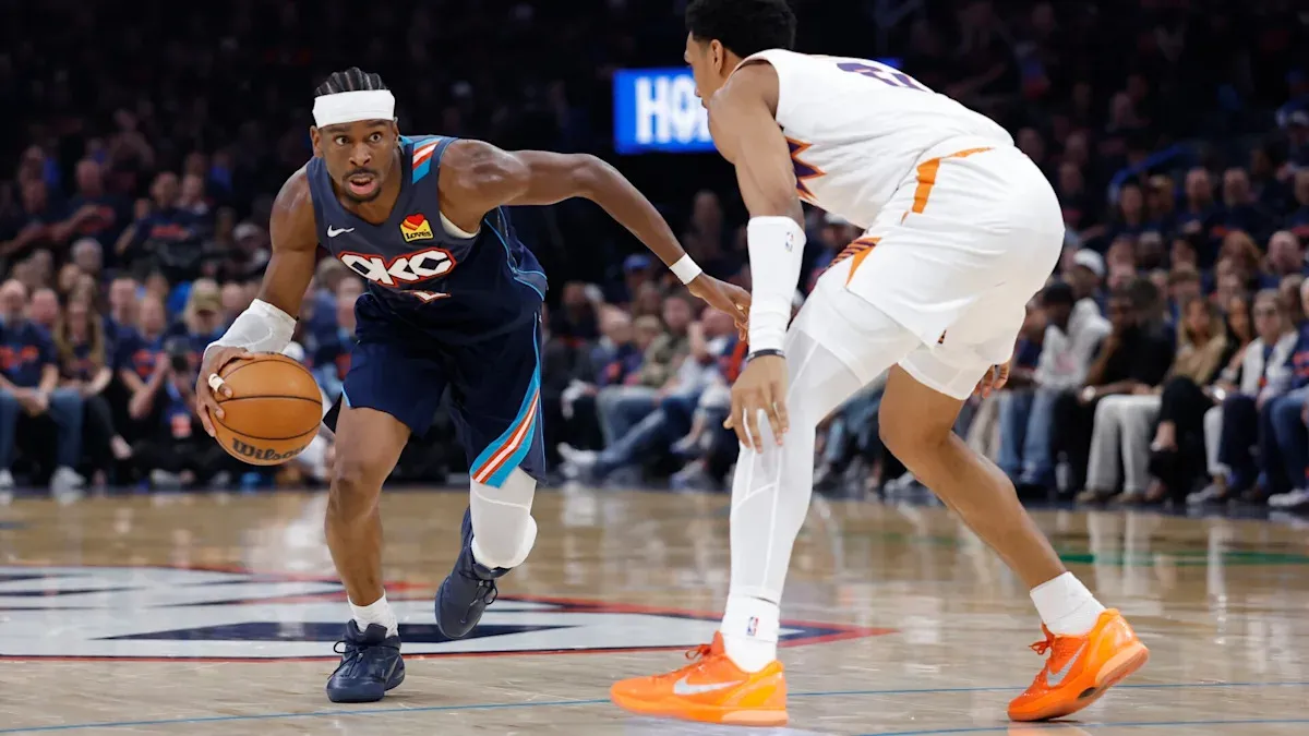 ราชาผู้เยือกเย็น: Shai Gilgeous-Alexander ระเบิดฟอร์มกด 37 แต้ม พา Thunder ทะยานนำ Suns 2-0 ในศึกเพลย์ออฟ