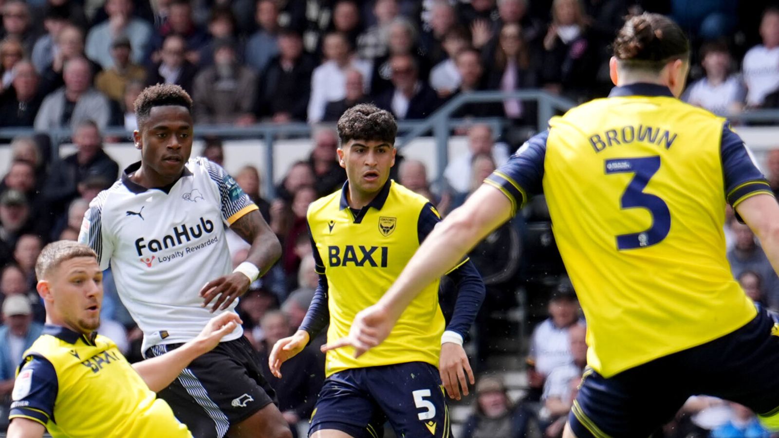 Derby County เฮลั่น! Banel ซัดชัยดับ Oxford ส่งทีมหนีตกชั้น