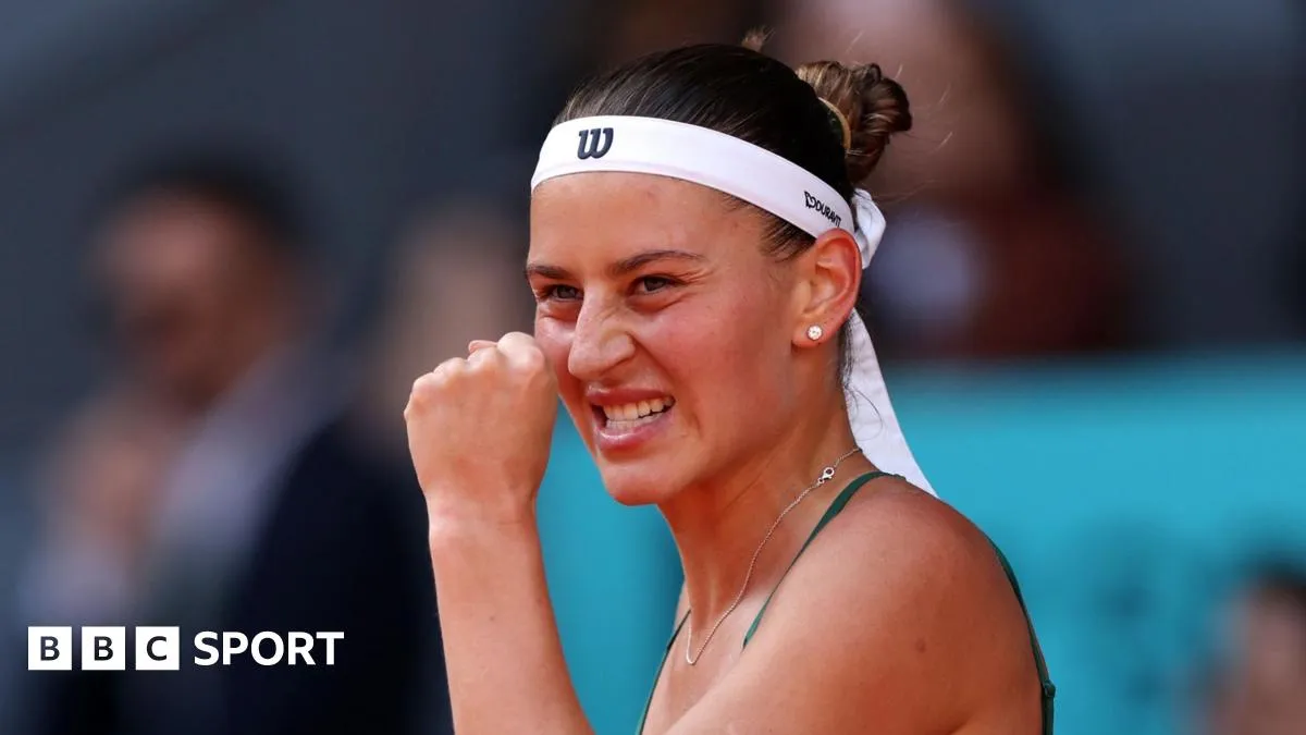 Kostyuk คำนวณวิถีพิชิต Andreeva ยึดครอง Madrid Open ด้วยประสิทธิภาพเชิงกล