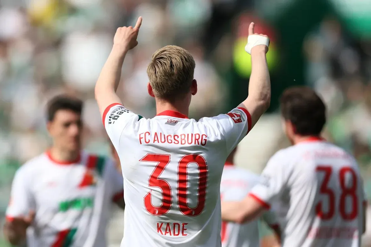 Anton Kade ยิ้มแก้มปริ! เหมาสองตุงพา FC Augsburg บุกตบ Werder Bremen คาบ้าน
