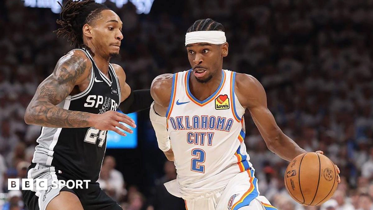 Thunder ชนะ Spurs จ่อเข้าชิง NBA Finals หลัง SGA ระเบิดฟอร์มทำ 32 แต้ม