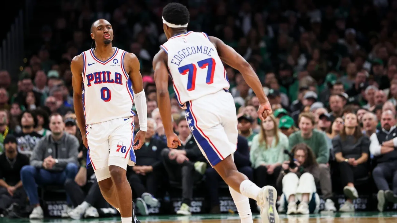 ปาฏิหาริย์ที่บอสตัน: VJ Edgecombe ฝืนเจ็บจารึกประวัติศาสตร์ พา 76ers บุกสยบ Celtics