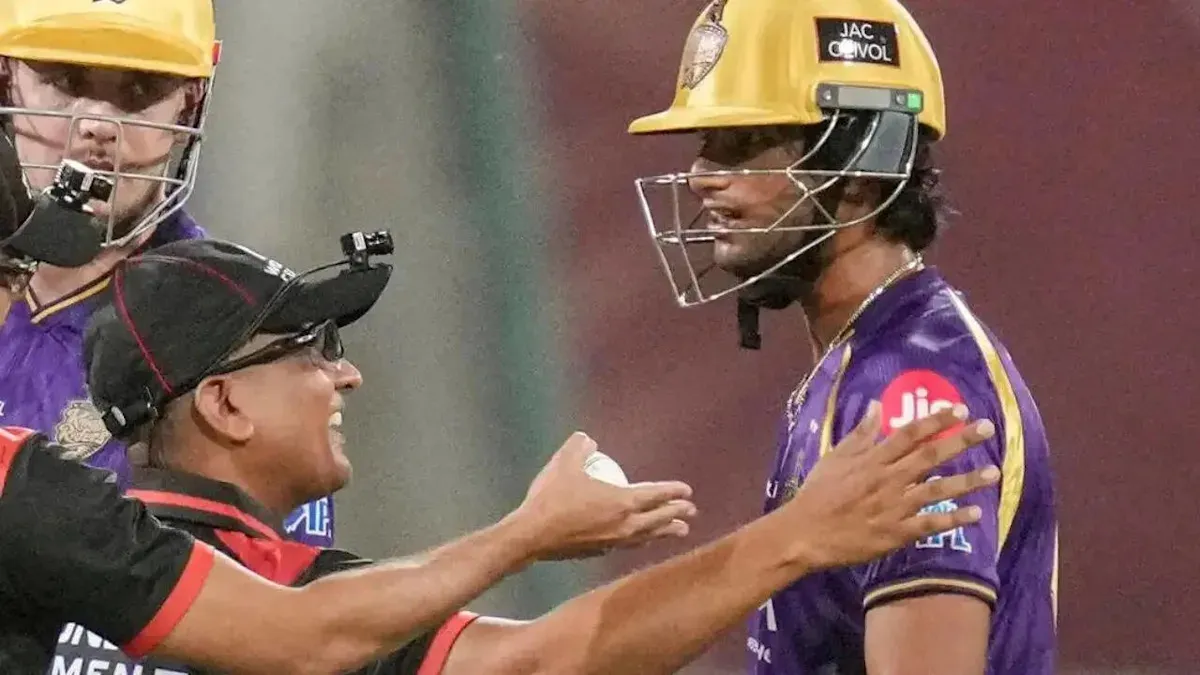IPL 2026: ความเสื่อมสลายของโครงสร้างทางอารมณ์ - Angkrish Raghuvanshi ถูกลงโทษฐาน 'ทำลายอุปกรณ์' หลังการตัดสินอันน่ากังขาในแมตช์ LSG vs KKR