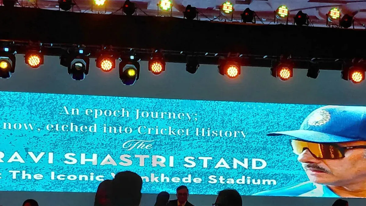 ราตรีแห่งตำนาน ณ Wankhede: เมื่อ Ravi Shastri จารึกนามบนอัฒจันทร์ท่ามกลางขุนพลผู้พิชิต