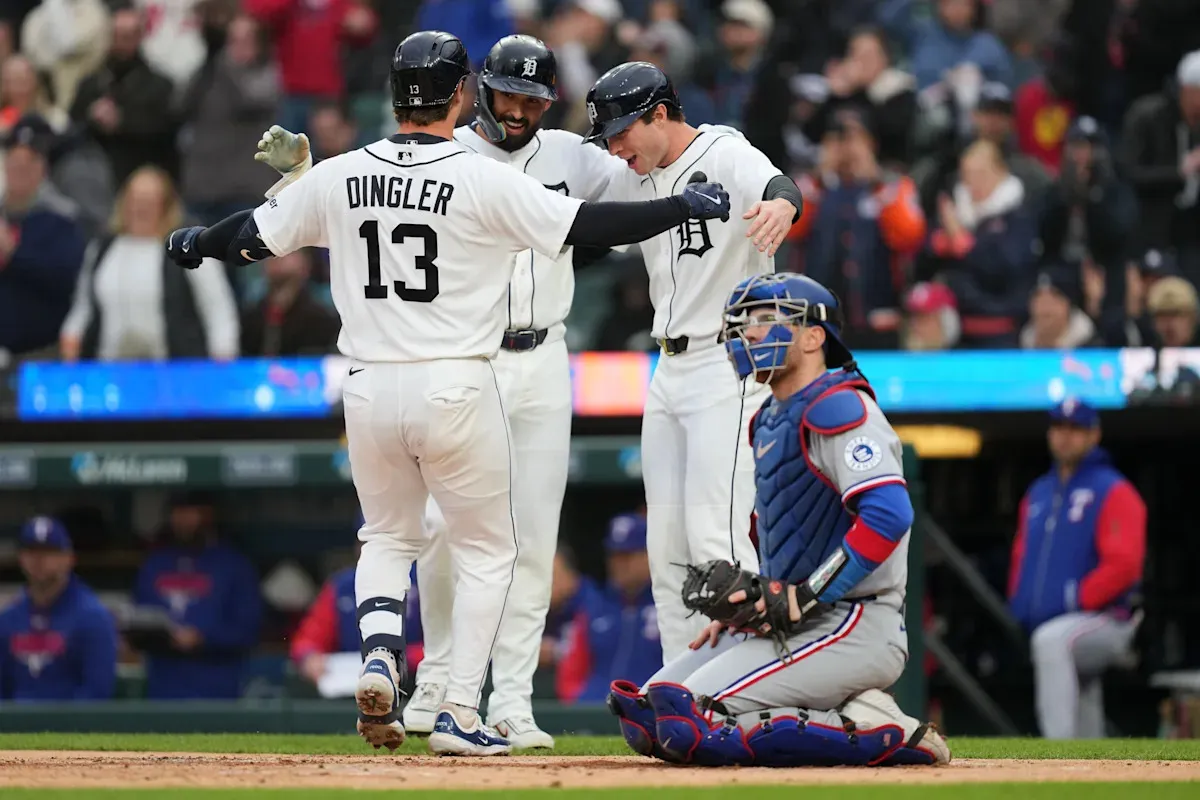 มหากาพย์แห่งวงโคจร: Dillon Dingler แผลงฤทธิ์ปืนใหญ่ส่ง Detroit Tigers สยบ Texas Rangers