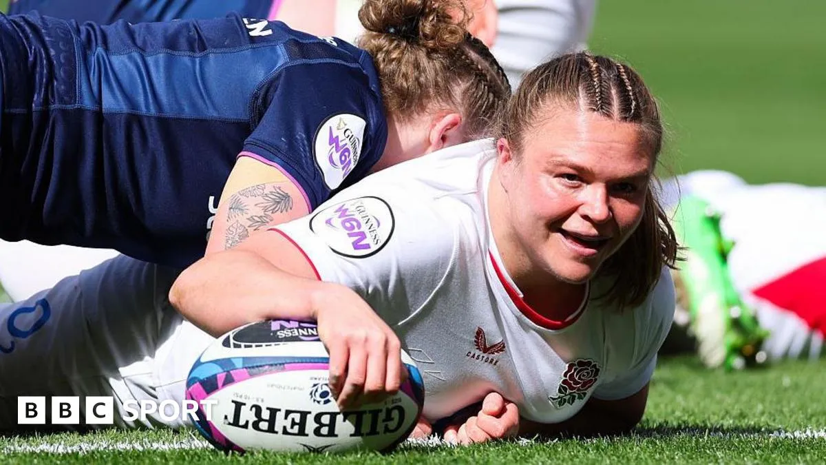 England โชว์ฟอร์มดุ บุกถล่ม Scotland ด้วยการทำ 12 ทรัย ในศึก Women's Six Nations